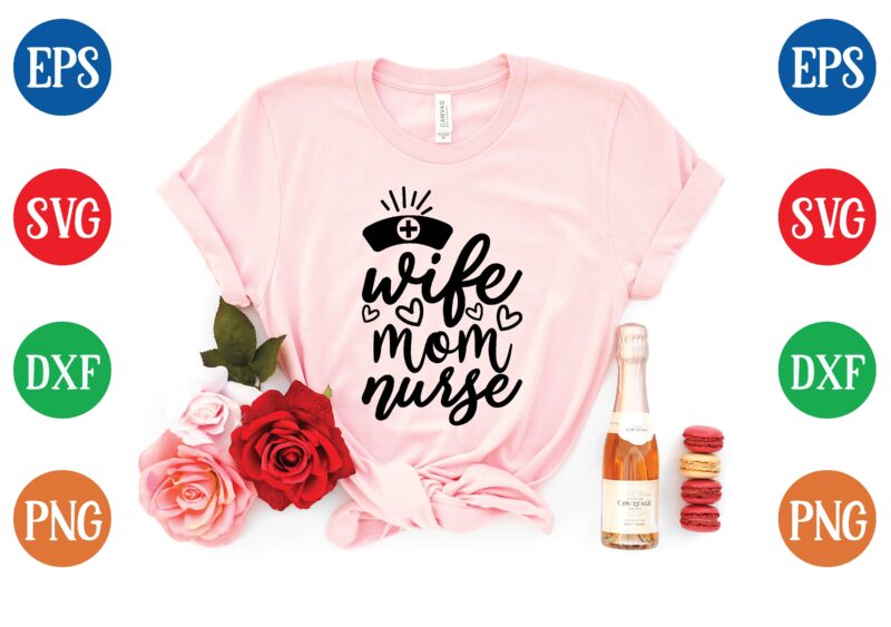 nurse svg bundle graphic t shirt