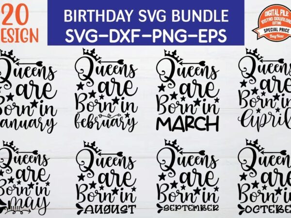 Birthday svg boundle t shirt template