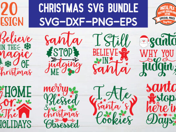 Christmas svg bundle graphic t shirt