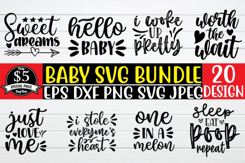 baby svg bundle graphic t shirt