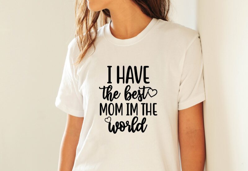 Mother’s day svg bundle t shirt designs for sale