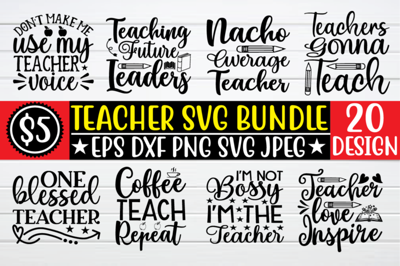 teacher svg bundle graphic t shirt