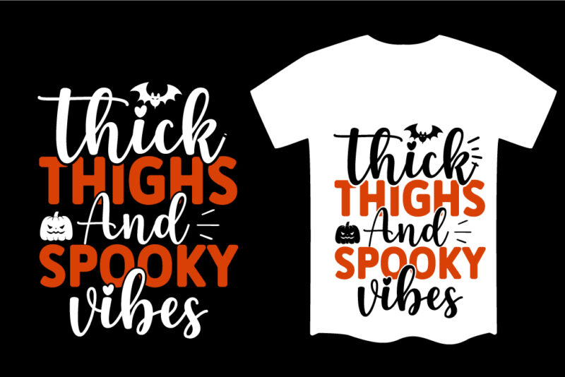 Halloween SVG T shirt design