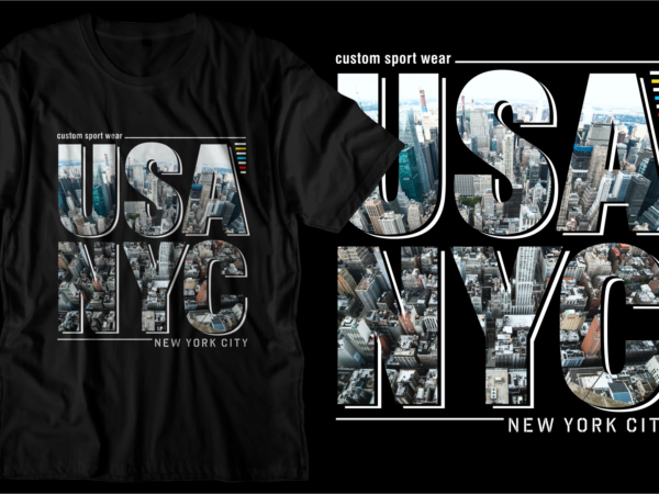usa new york city t shirt design - Buy t-shirt designs