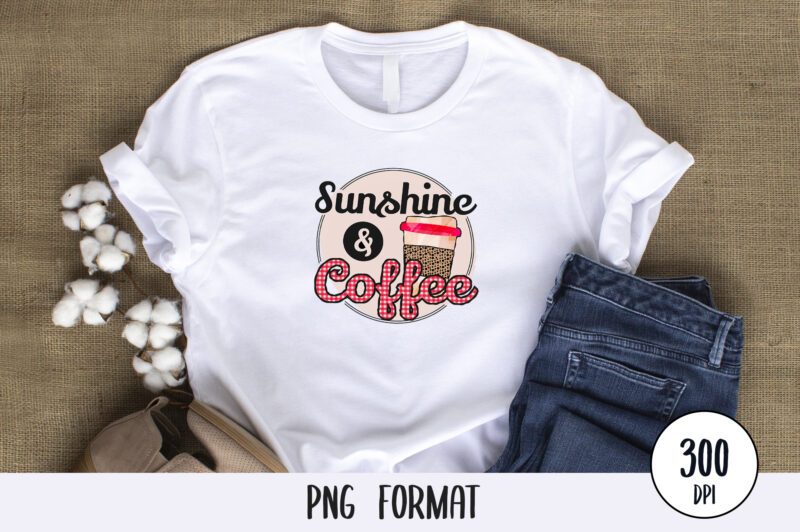 Coffee Sublimation PNG Bundle