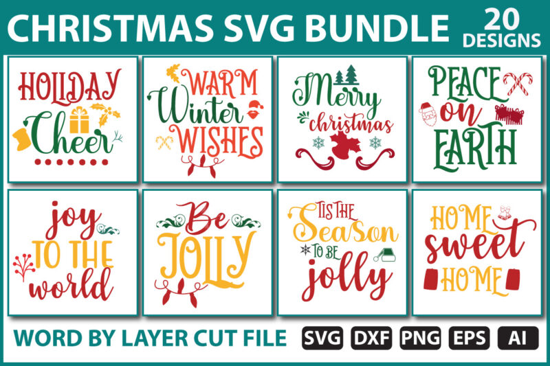 Christmas SVG Bundle