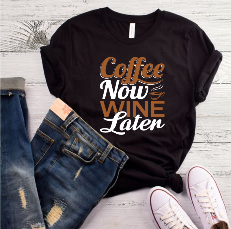 15 best selling coffee t-shirt designs bundle for commercial use.