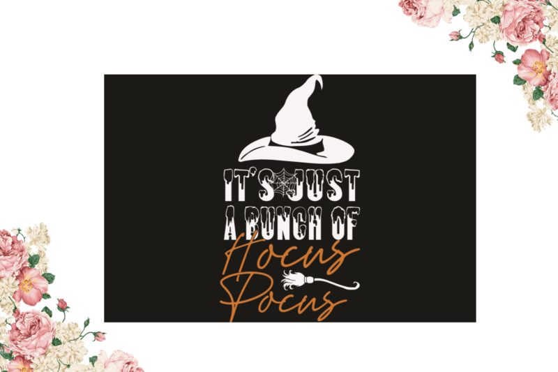 Halloween Witch Gift, Hocus Pocus Diy Crafts Svg Files For Cricut, Silhouette Sublimation Files