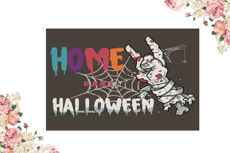 Home Part Halloween Halloween Diy Crafts Svg Files For Cricut, Silhouette Sublimation Files