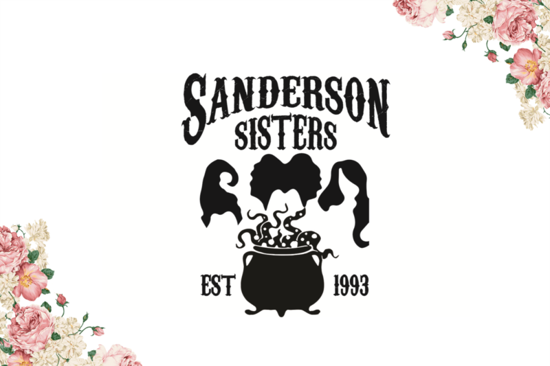 Hocus Pocus Crafts {+FREE SVG} Sanderson Sisters Mason Jar DIY - A