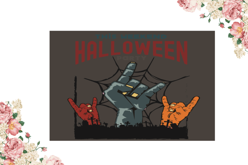 This Weekend Hall Halloween Party Diy Crafts Svg Files For Cricut, Silhouette Sublimation Files