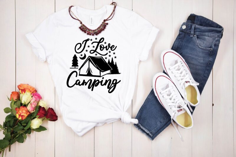 Camping svg bundle graphic t shirt