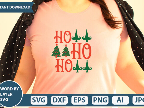 Ho ho ho svg vector for t-shirt