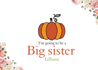 Halloween Big Sister Gift Diy Crafts Svg Files For Cricut, Silhouette Sublimation Files graphic t shirt