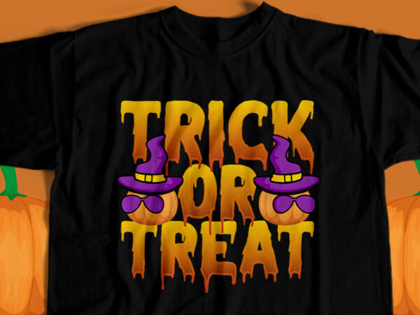 Trick or treat t-shirt design