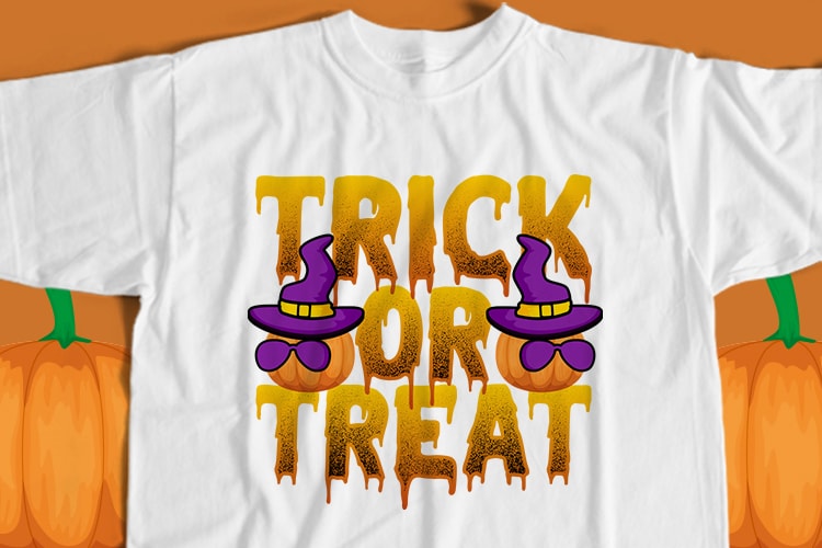 Trick Or Treat T-Shirt Design