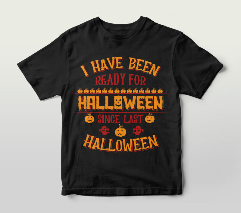 12 Premium and Best selling Halloween-shirt Design Bundle