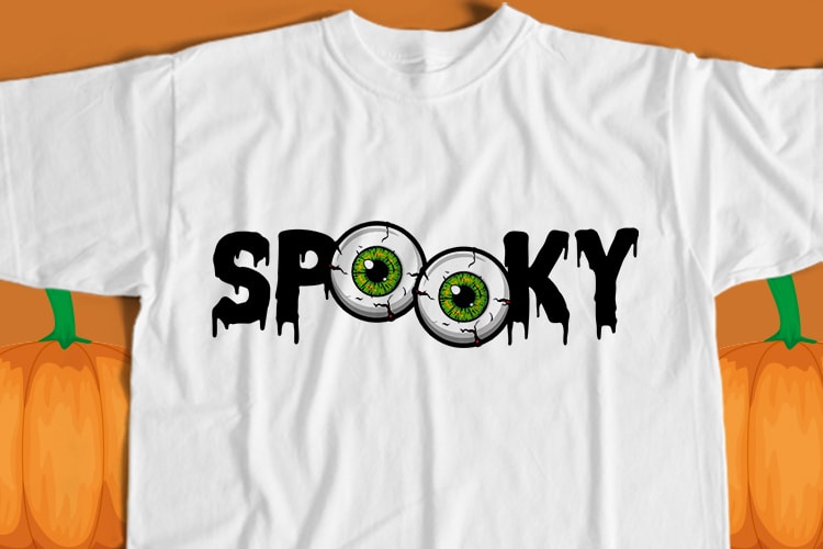 October is the Spooky Month (Halloween Shirt) Graphic by Grand Mark ·  Creative Fabrica