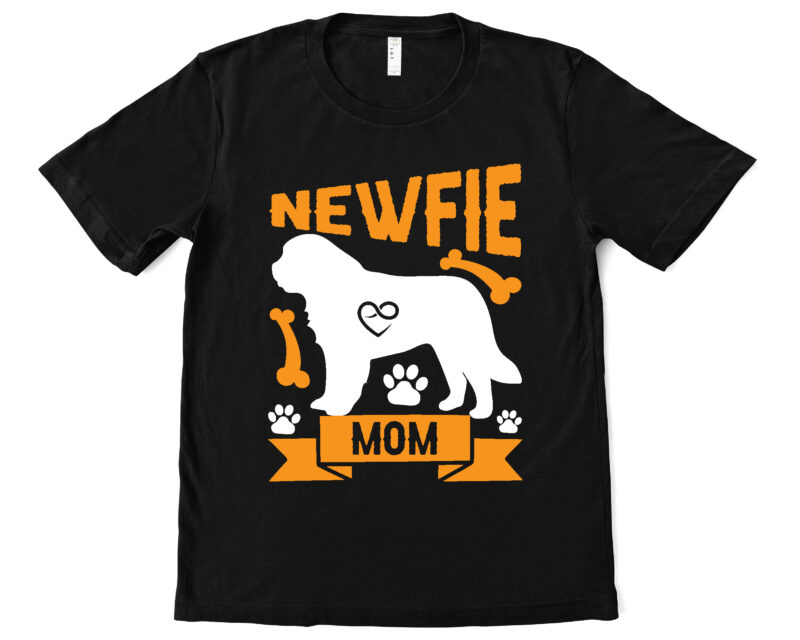 newfie mom t shirt design