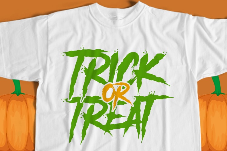 Trick Or Treat T-Shirt Design