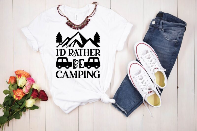 Camping svg bundle graphic t shirt