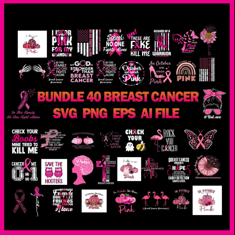 Hope svg, Breast cancer Awareness T shirt Svg, Png