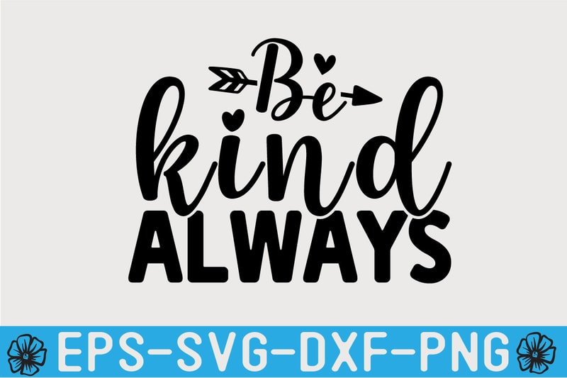 Kindness SVG T shirt Design Template - Buy t-shirt designs