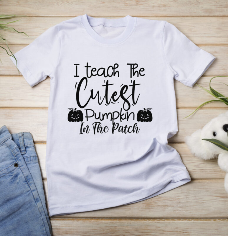 I teach The CUtest Pumpkin - Buy t-shirt designs