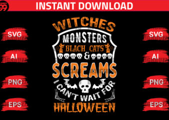 Halloween screams shirt | Halloween returns SVG | Halloween ends Clipart