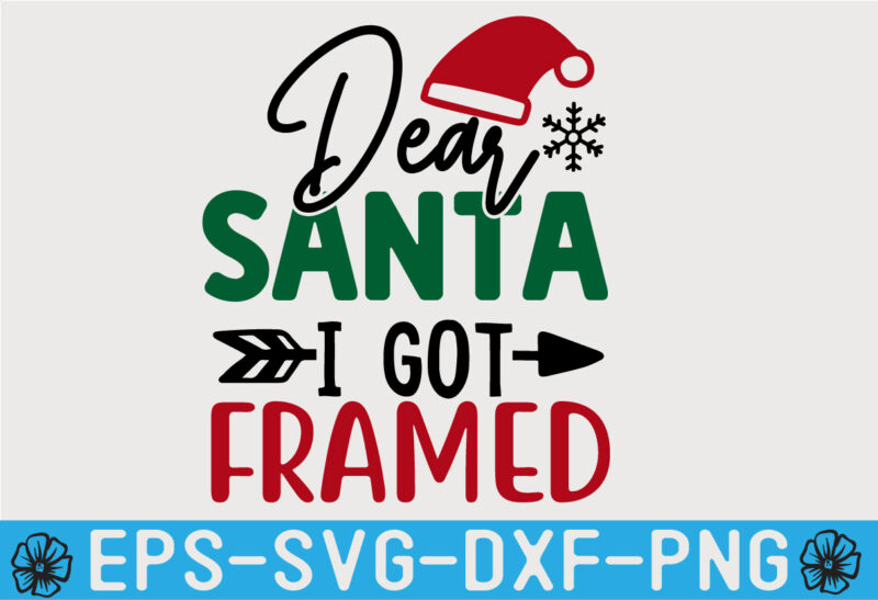 Christmas SVG T shirt Design Template