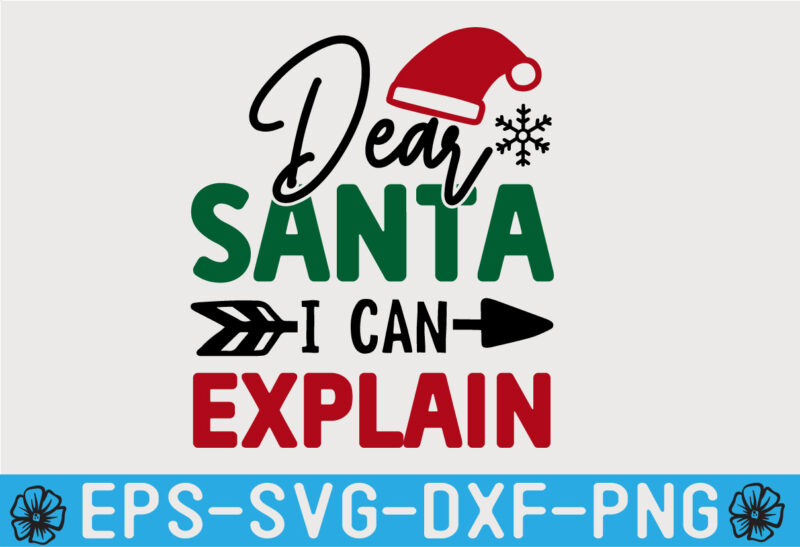 Christmas SVG T shirt Design Template