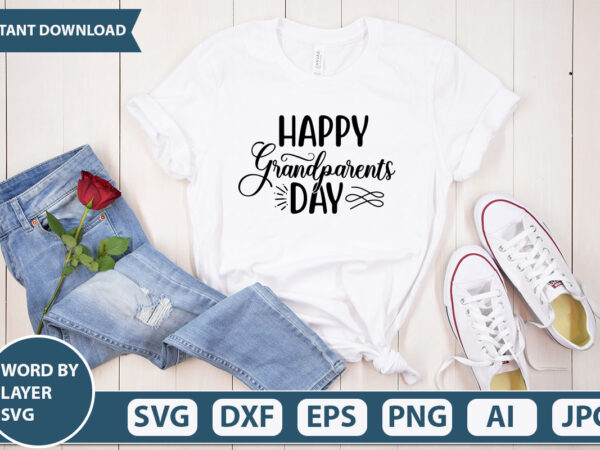 Happy grandparents day svg vector for t-shirt