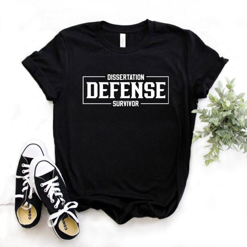 Dissertation Defense Survivor, T-Shirt design