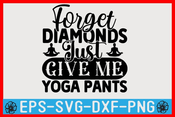 Yoga SVG T shirt Design Template