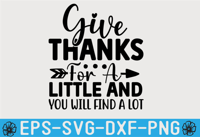 Thanksgiving SVG T shirt Design