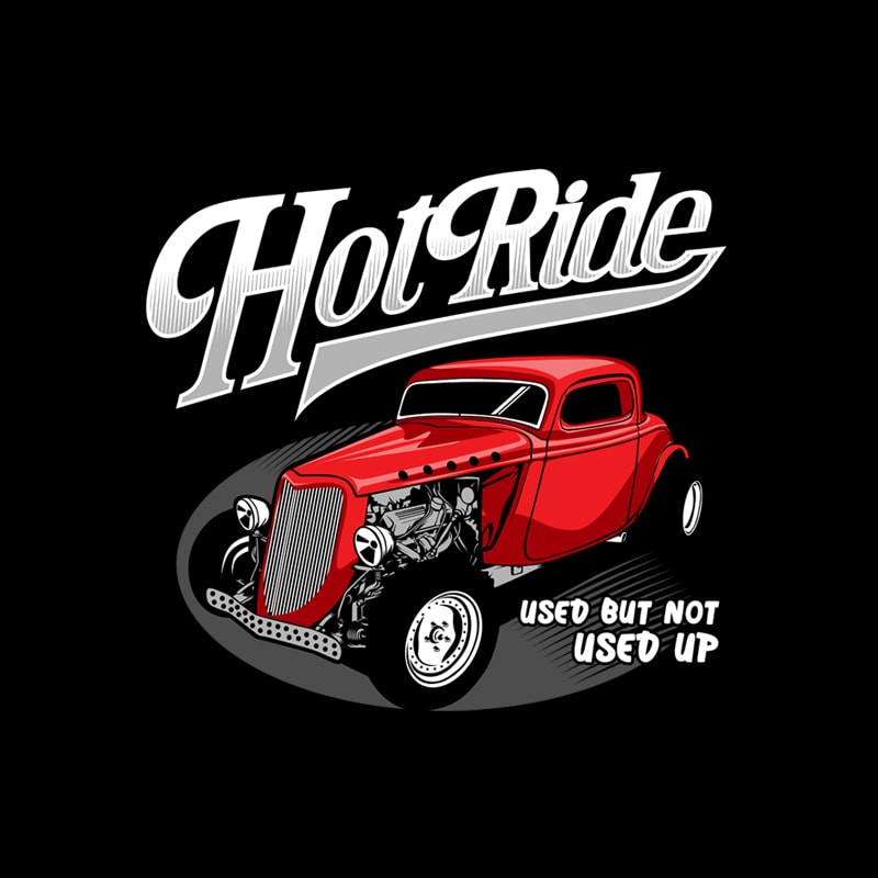 HOT RIDE - Buy t-shirt designs