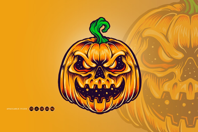 How To Draw A Pumpkin Face, Pumpkin Face, Step by Step, Drawing Guide, by  Dawn - DragoArt