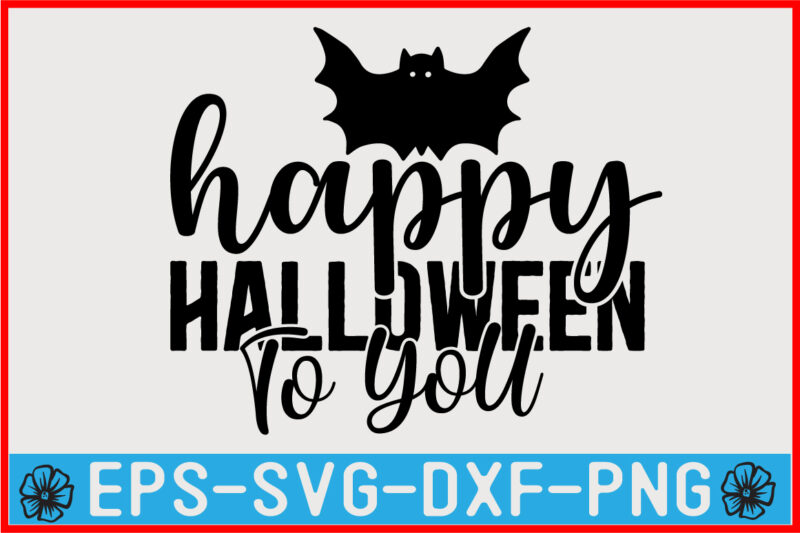 Halloween SVG T shirt design