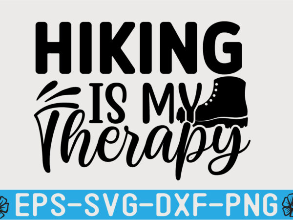 Hiking svg t shirt design template