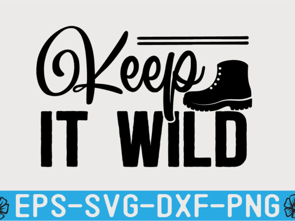 Hiking svg t shirt design template