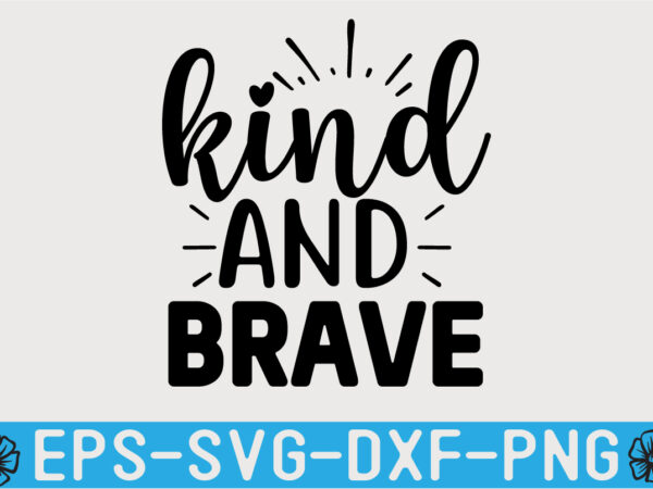 Kindness svg t shirt design template