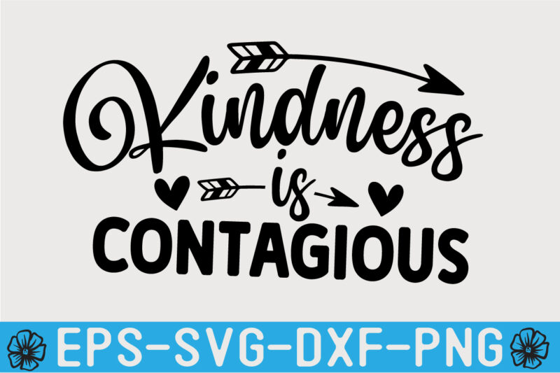 Kindness SVG T shirt Design Bundle