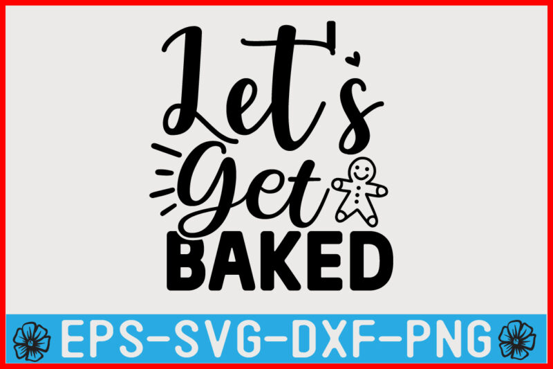 Baking SVG T shirt Design