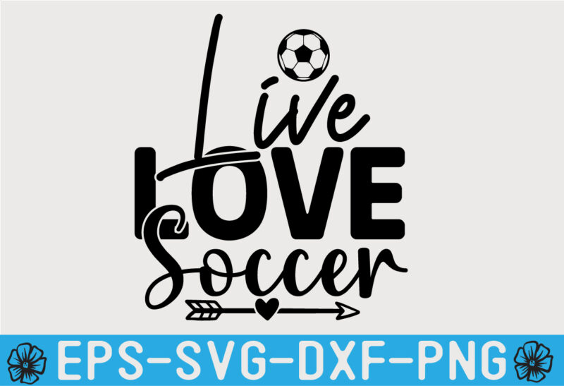 Soccer SVG T shirt Design Bundle