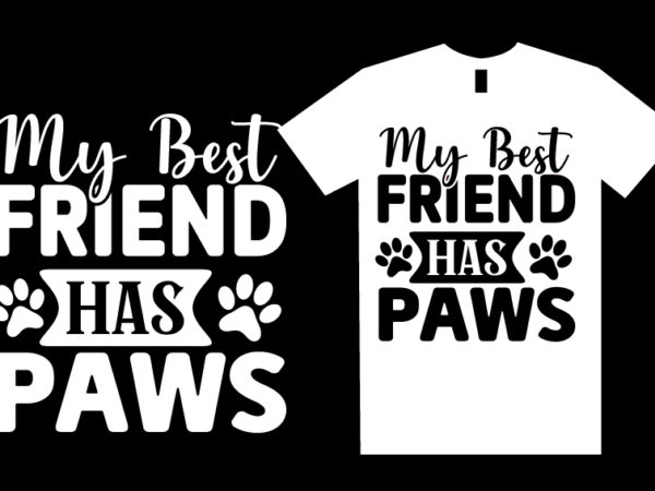 Dog svg t shirt design template