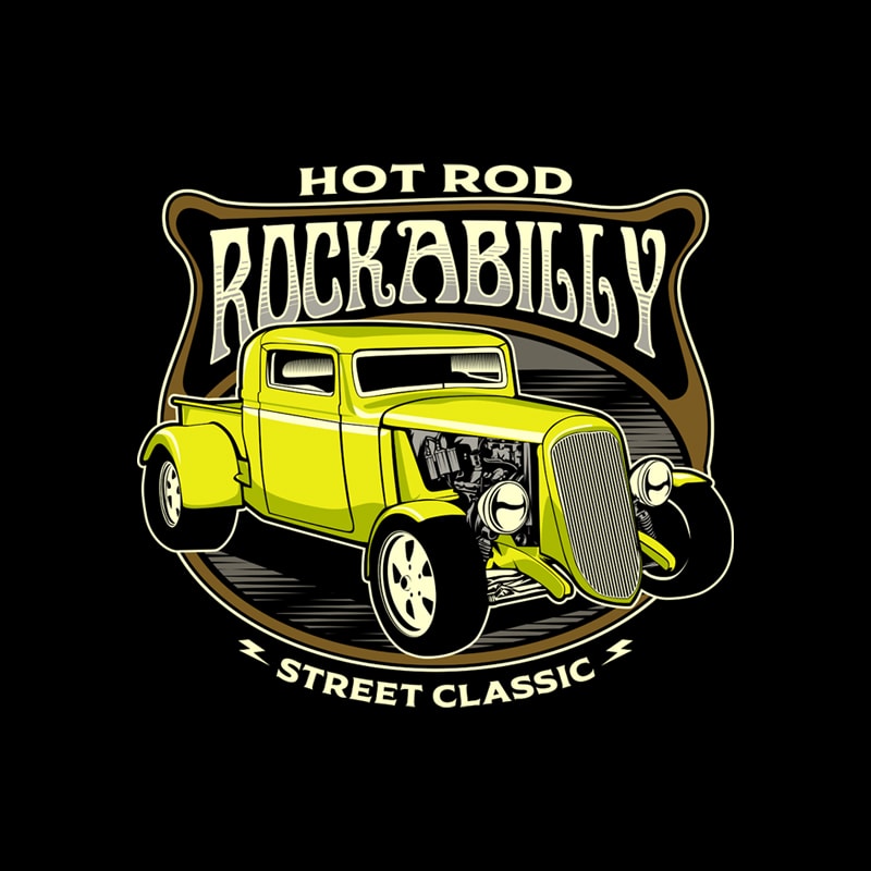 ROCKABILLY - Buy t-shirt designs