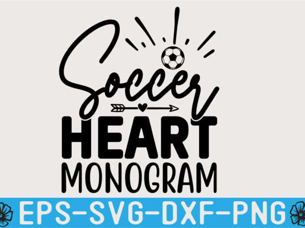 Soccer svg t shirt design template