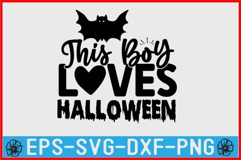 Halloween SVG T shirt design