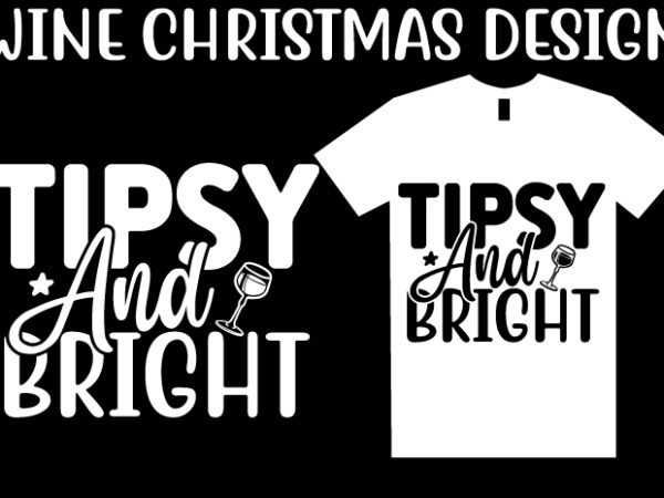 Wine christmas svg t shirt design