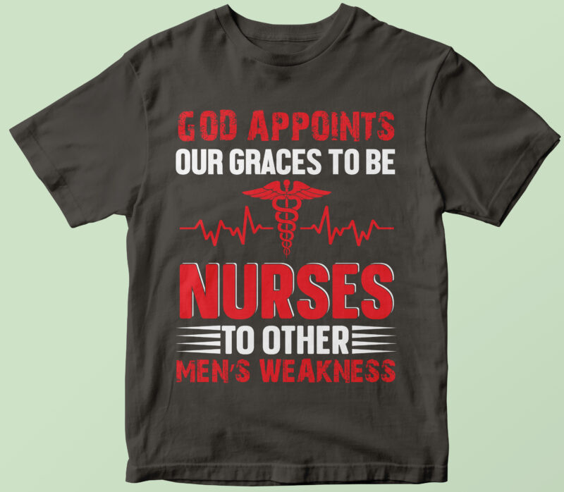 Nurse T shirt Design Template